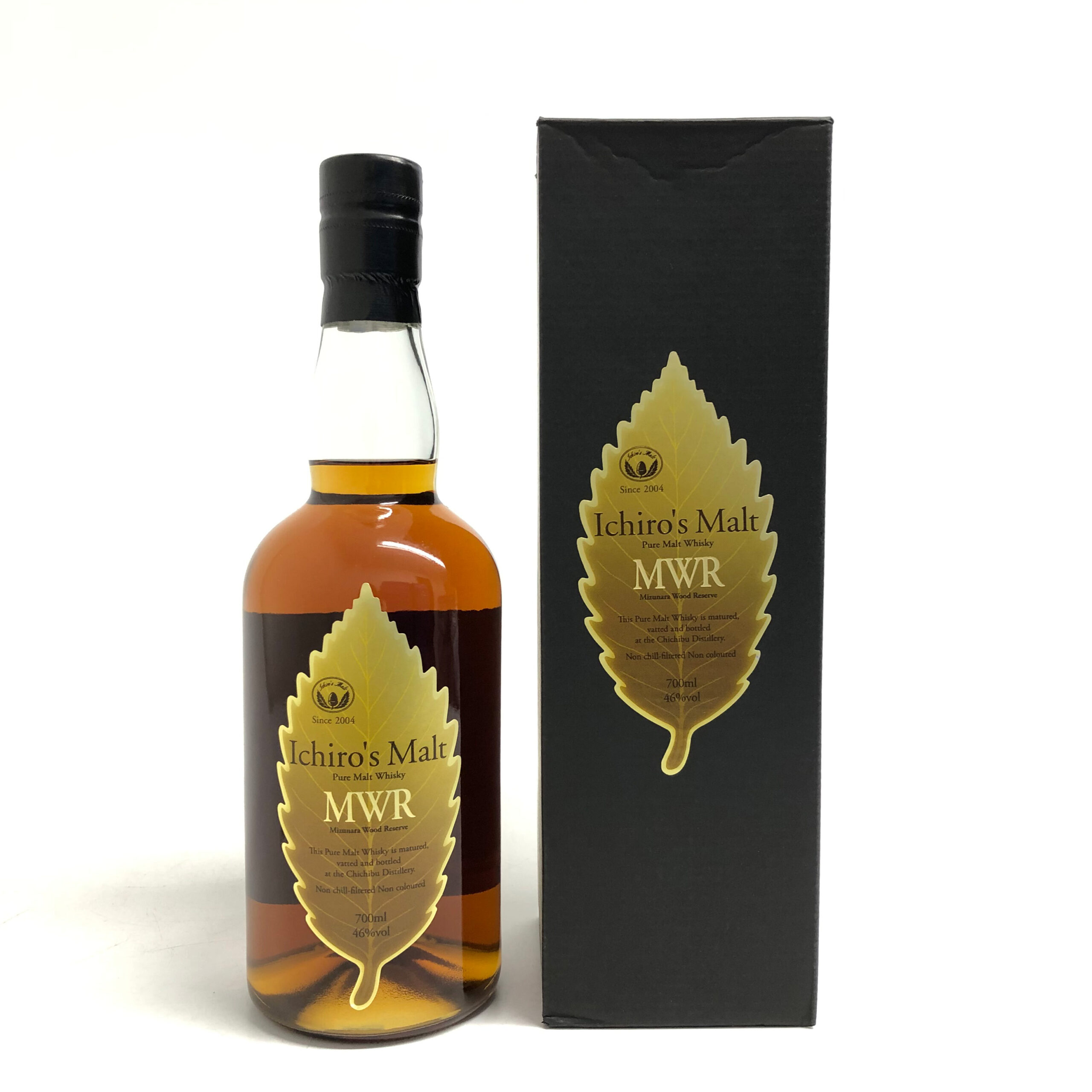 【Ichiro's Malt Series.】「Venture Whisky Ichiro's Malt Mizunara Wood Reserve.」Ichiro's Malt Series is the first of Venture whisky produced at the Chichibu distillery in Saitama Prefecture, named after the founder, Ichiro Akuto. Mizunara oak is purchased from Hokkaido and the casks are manufactured in-house to produce a particular whisky.